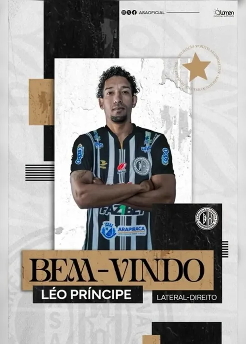 
				Lateral com passagem pelo Corinthians: saiba quem é o novo reforço do ASA
			
			
