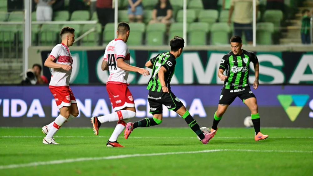 América-MG 1 x 1 CRB