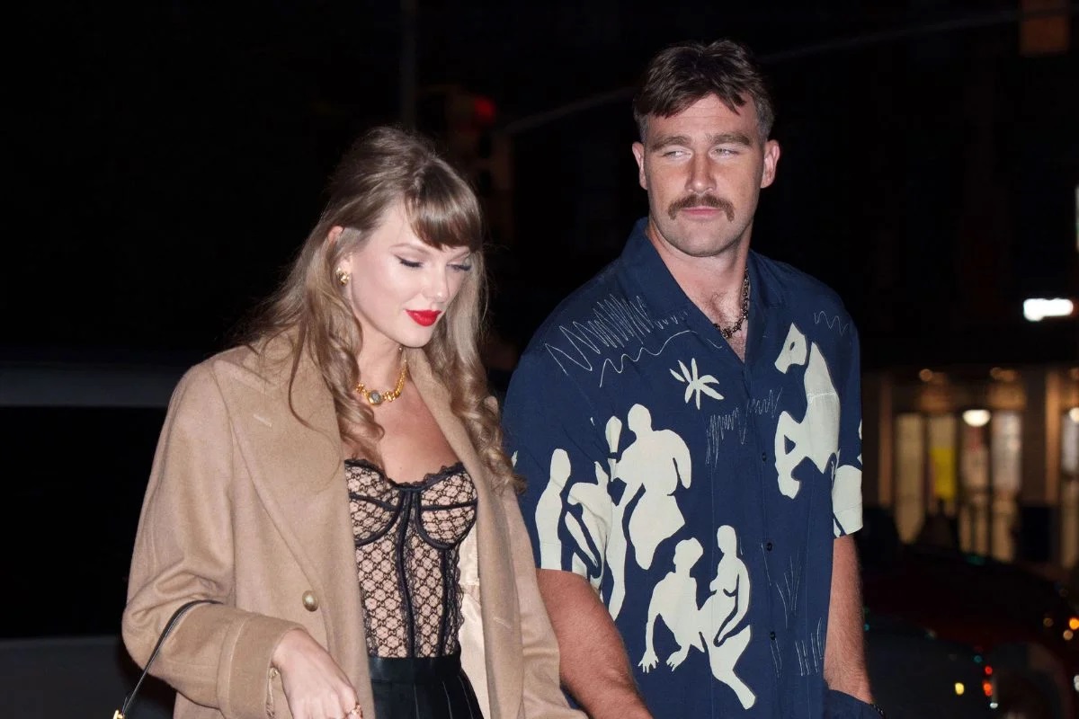 Noivo de Taylor Swift comenta música que elogia suas partes íntimas, image size:1200x800