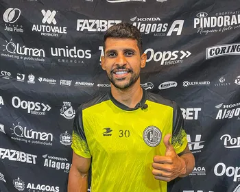 Gustavo Ramos comemora gol em virada do ASA: "Marcar me dá mais confiança"