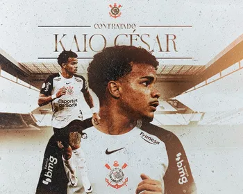 Corinthians anuncia contratação do atacante Kaio César; saiba detalhes