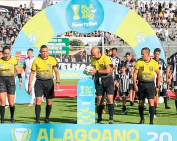 FAF anuncia arbitragem da rodada do Alagoano; confira quem apita CSA x CRB