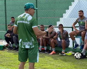 Técnico do Coruripe, Júnior Amorim projeta duelo complicado contra o Cruzeiro