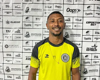 Wandson descreve alívio após marcar primeiro gol pelo ASA em vitória sobre o CRB