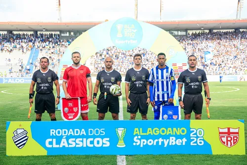 
				Um gol para cada verdade no Rei Pelé, CSA e CRB, 1 a 1
			
			