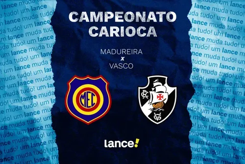 
				Madureira x Vasco: onde assistir, horário e prováveis escalações do jogo
			
			