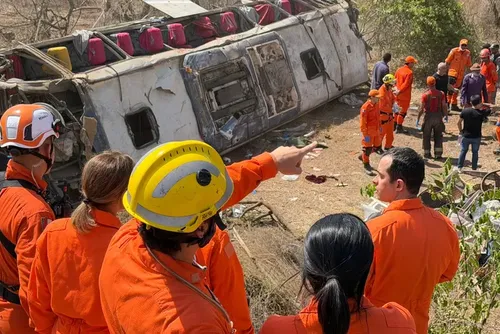 
				TV GAZETA: romeiros que morreram em acidente com ônibus terão velório coletivo
			
			