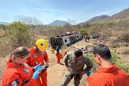
				Tragédia no Sertão: imagens mostram mobilização no socorro a vítimas de grave acidente na AL-220
			
			