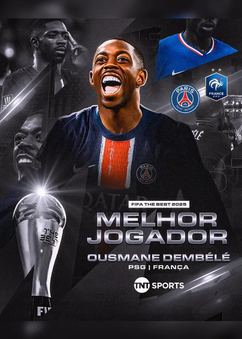 
				Dembélé e Aitana Bonmatí são eleitos os melhores do mundo de 2025
			
			