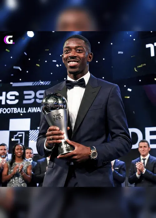 
				Dembélé é eleito o melhor jogador do mundo pela Fifa; veja vencedores do The Best
			
			