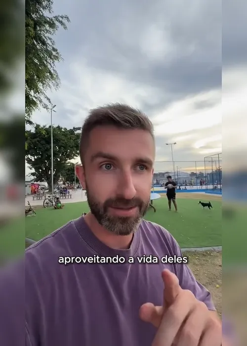 
				Influencer britânico se encanta por Maceió e afirma: 'Nem na Inglaterra tem isso'
			
			
