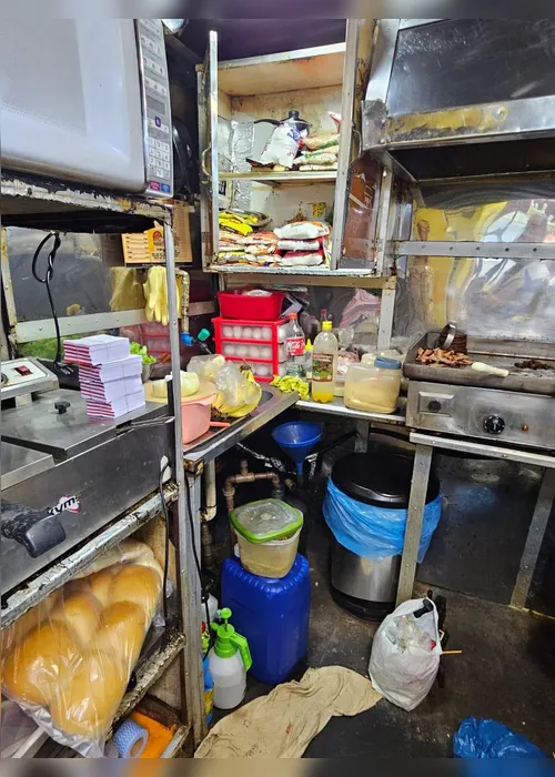 
				Utensílios enferrujados e alimentos mal armazenados levam à interdição de food truck
			
			