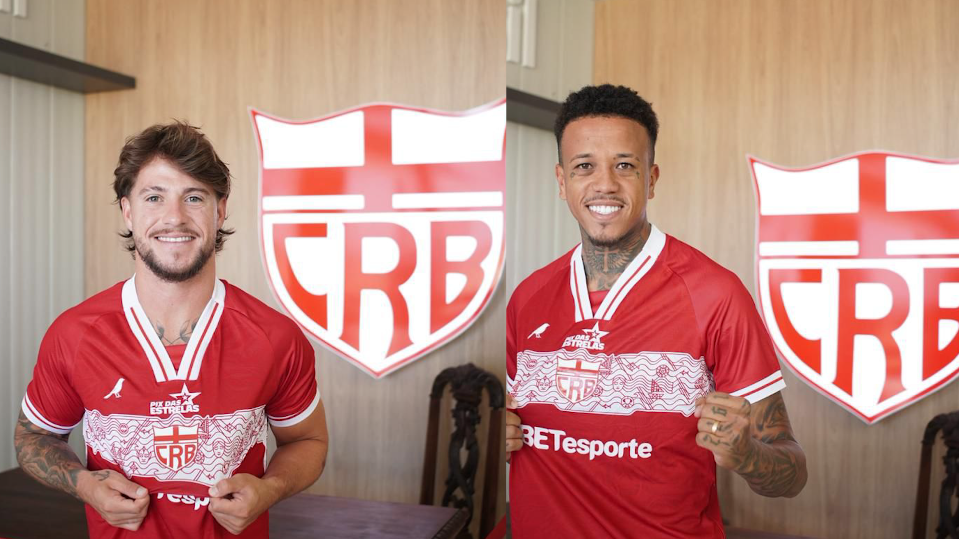 Guilherme Pato e Luizão são apresentados e projetam temporada 2026 no CRB