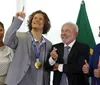 Lula recebe Lucas Pinheiro, medalha de ouro nos Jogos de Inverno imagem
