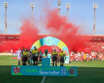 Primeira final entre CRB x ASA registra maior público do futebol alagoano em 2026