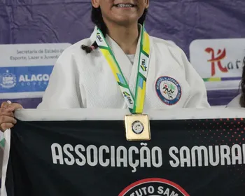 Judoca alagoana de 15 anos faz rifa para disputar Brasileiro Regional em João Pessoa