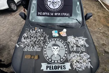  PM apreende mais de 71kg de drogas durante ações em Alagoas 