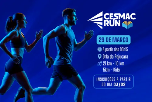 
				Centro Universitário de Maceió lança 1ª edição da CESMAC Run
			
			