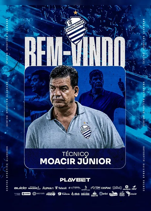 
				CSA anuncia Moacir Júnior como novo técnico para a sequência da temporada

			