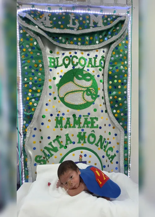 
				Fantasias e fofura: bloco “Alô Mamãe” leva alegria a bebês internados
			
			