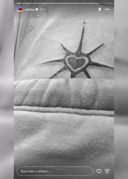 
				Zé Felipe faz tatuagem em região íntima e mostra resultado; veja
			
			