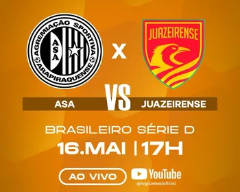 TV Gazeta e Metrópoles transmitem ASA x Juazeirense; saiba onde assistir