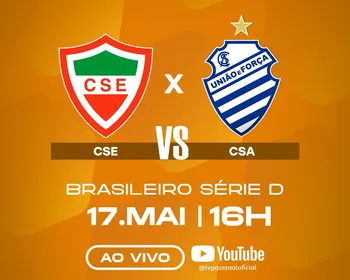 TV Gazeta e Metrópoles transmitem CSE x CSA; saiba onde assistir