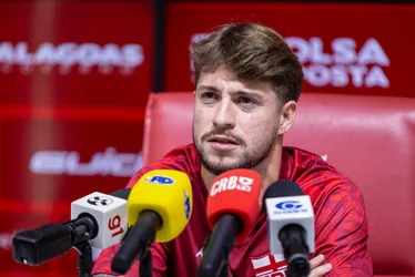 
				Guilherme Pato comenta fase artilheira no CRB: "Me cobro muito para viver esses momentos"
			
			