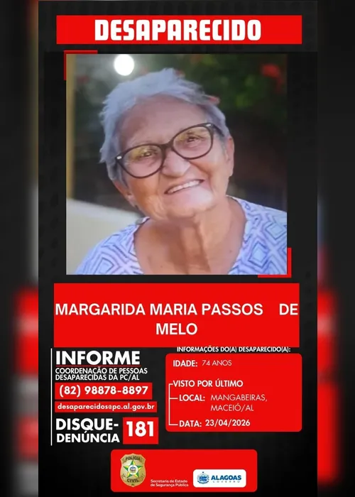 
				Idosa com Alzheimer é encontrado no terminal do Salvador Lyra, em Maceió
			
			