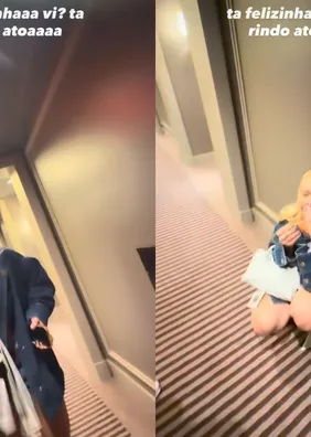 Após noite regada a drinks, Virginia se diverte em hotel de Nova York: “O hexa vem, amor”