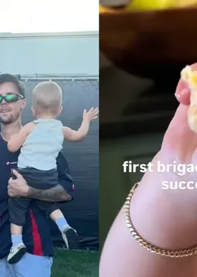 Hailey Bieber mostra Jack, seu filho com Justin Bieber, comendo brigadeiro