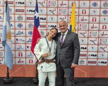 Alagoana é vice-campeã sul-americana júnior de judô com a Seleção Brasileira