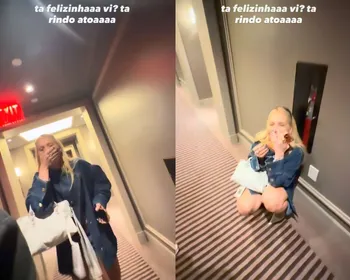 Após noite regada a drinks, Virginia se diverte em hotel de Nova York: “O hexa vem, amor”