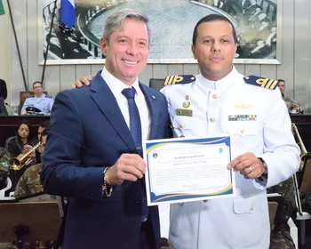 Assembleia Legislativa homenageia Marinha do Brasil e destaca papel estratégico na defesa nacional
