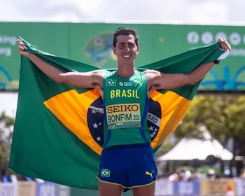 Caio Bonfim é bronze no GP de Madri de marcha atlética
