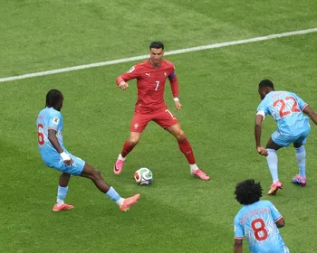 Cristiano Ronaldo não brilha, e Portugal empata com RD Congo na estreia da Copa