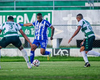 CSA domina primeiro tempo, mas cede empate ao Lagarto fora de casa: 1 a 1