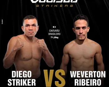 Diego Striker x Weverton Ribeiro incendeiam o card do Coliseu Strikers