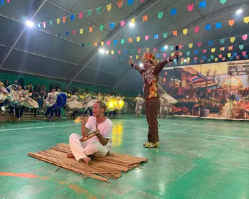 Dos olhos ao coração: Sanfona do Rei emociona ao contar história do Ceguinho do Centro no Forró & Folia