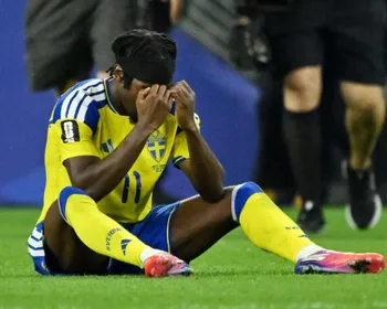 Elanga achou que Suécia estava eliminada e lamentou empate com Japão
