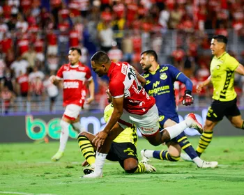 Em jogo de cinco gols, CRB perde para o São Bernardo pela Série B, no Rei Pelé: 3 a 2
