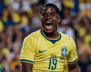 Fala de Endrick após vitória da Seleção Brasileira choca internautas: 'Isso é bizarro'