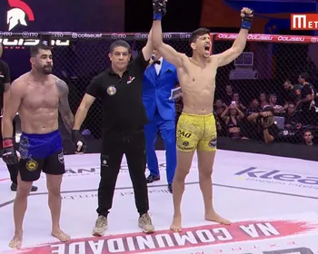 Gazo Mascarenhas vence Jeferson Pitbull na primeira luta encerrada por finalização