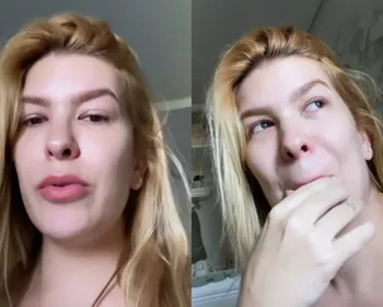 Lore Improta percebe “cecê” nas axilas e associa ao período de amamentação