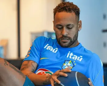 Neymar realiza atividade na academia de olho na Copa do Mundo; veja
