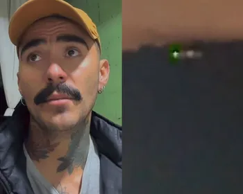 Ovni no Paraná? Influenciador filma suposta nave e chora após ameaças na web