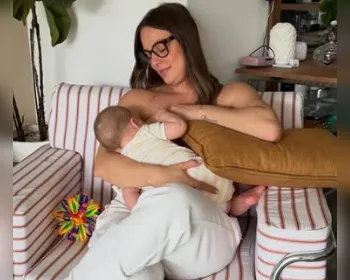 Apresentadora da TV Gazeta celebra 6 meses de amamentação exclusiva e relata rotina
