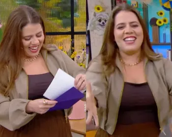 Tati Machado se emociona com surpresa após revelar nova gravidez; veja
