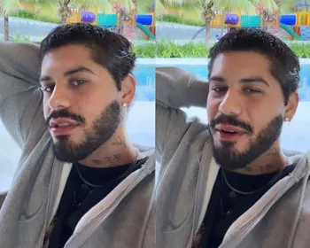 Zé Felipe fala sobre promessa de ficar dois anos sem cortar o cabelo: “Grandão”
