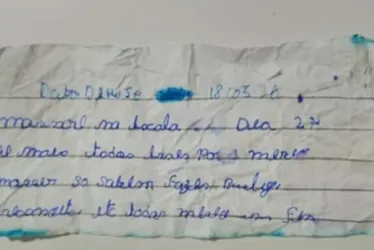 
				Bilhetes com ameaça de ataque e referências nazistas assustam alunos e professores em Coruripe
			
			